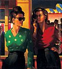 Jack Vettriano Good Time Girls painting